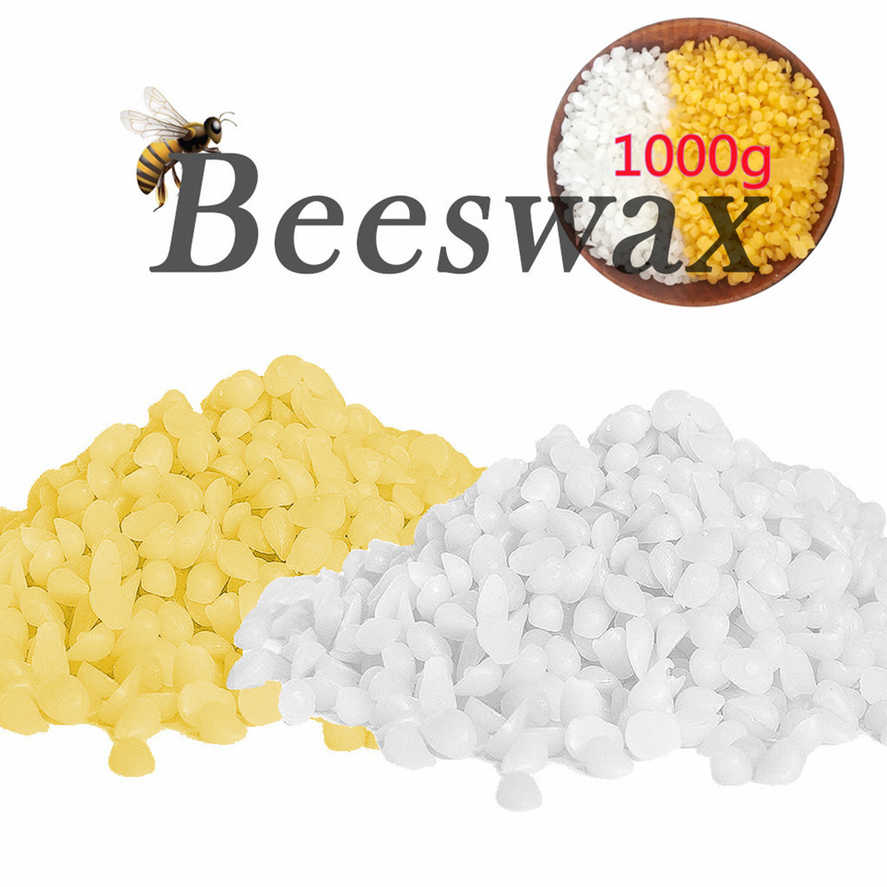 Candle Making Supplies For Beginners - 1000g Pure Natural Beeswax 100% No