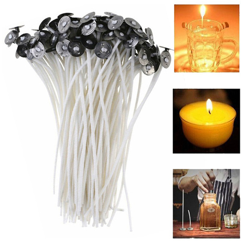 Candle Supplies Bulk - 100PCs Candle Wick Candle Wick for