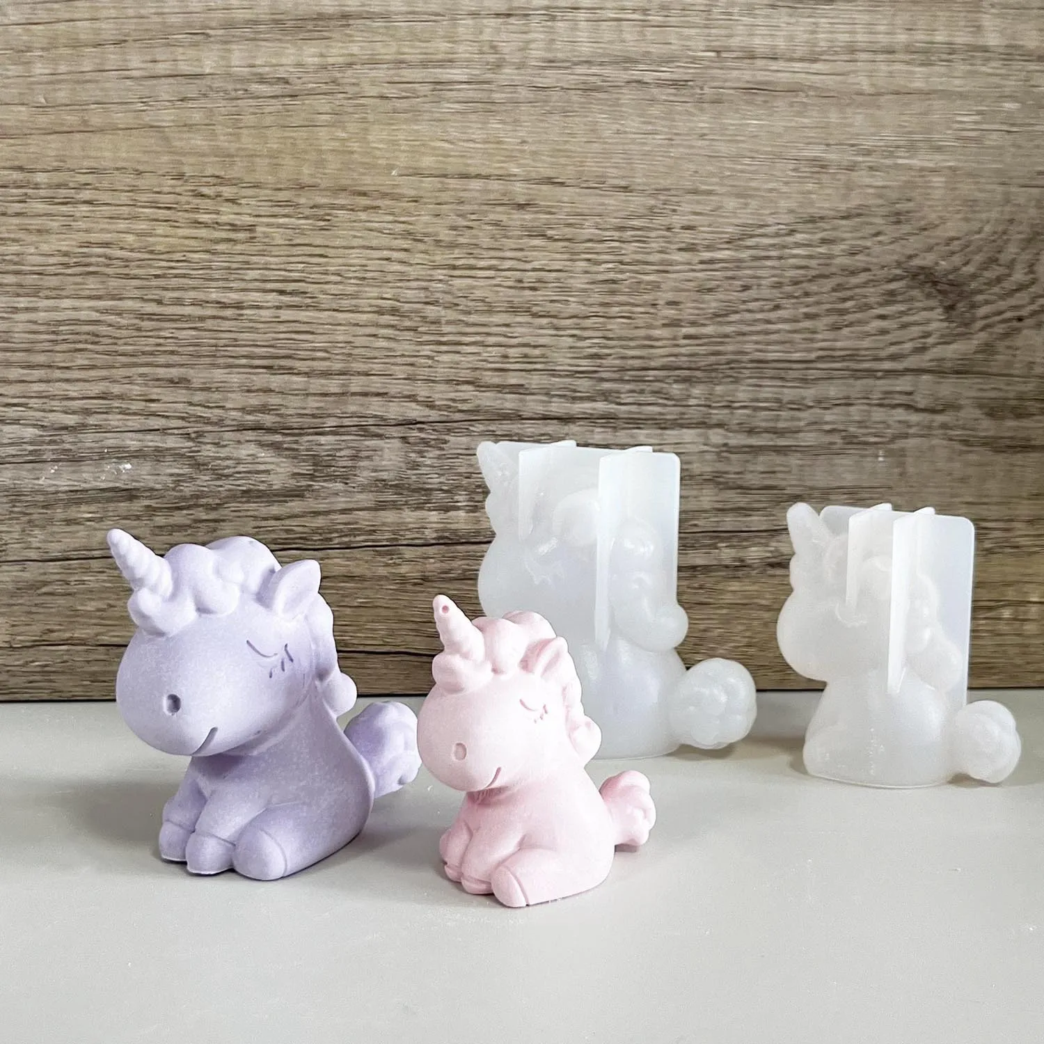 3D Geometric Silicone Unicorn  – Candle Making Supplies For Beginners recenzja i cena