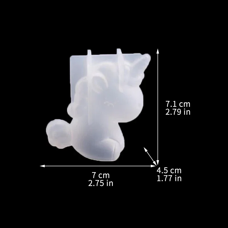 3D Geometric Silicone Unicorn  – Candle Making Supplies For Beginners recenzja i cena