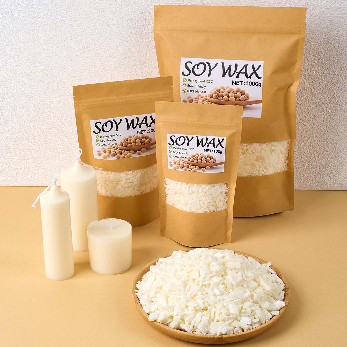 1 Pounds Pure White Soy Wax Fo – Candle Supplies Bulk recenzja i cena