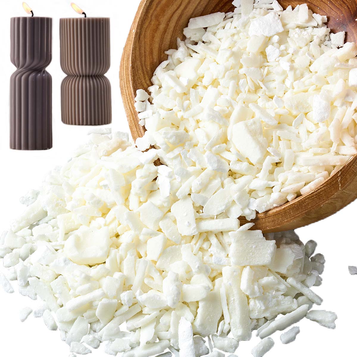 1 Pounds Pure White Soy Wax Fo – Candle Supplies Bulk recenzja i cena