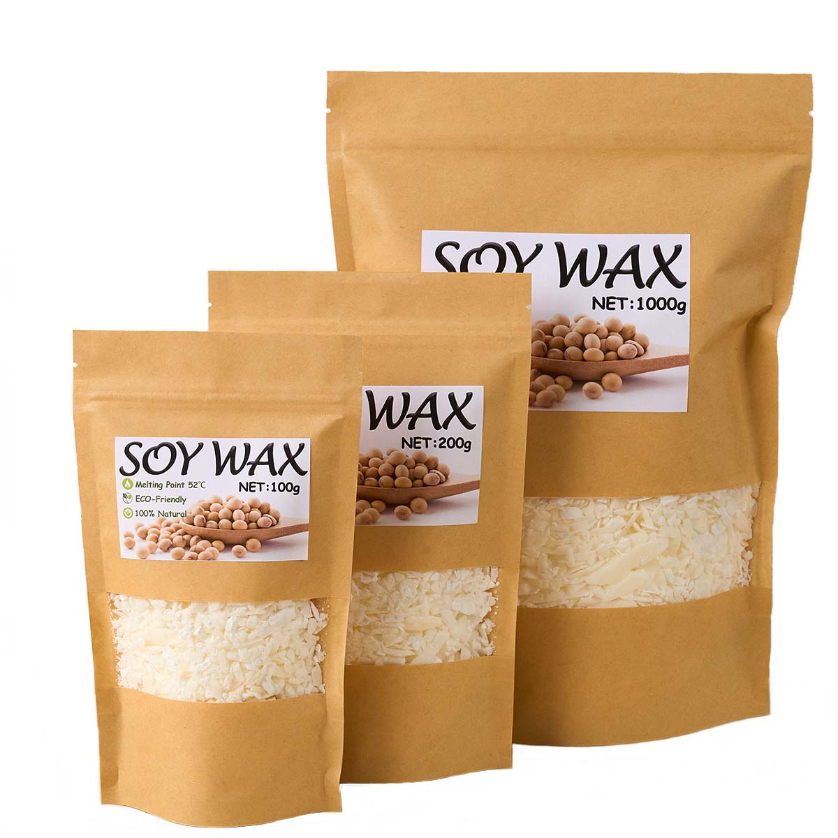 1 Pounds Pure White Soy Wax Fo – Candle Supplies Bulk recenzja i cena