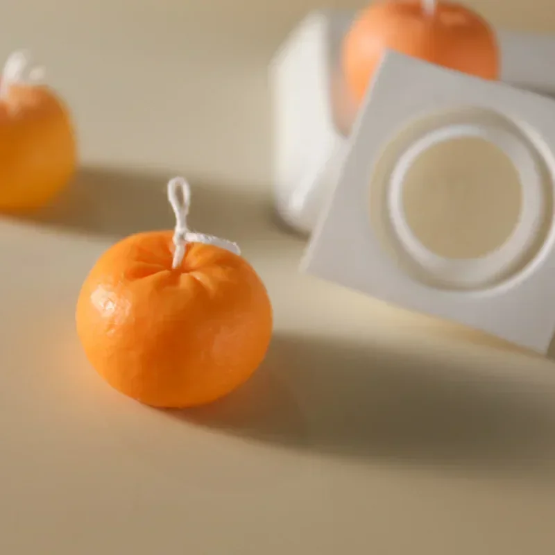 Creative Orange Shape Candle S – Candle Making Supplies For Beginners recenzja i cena