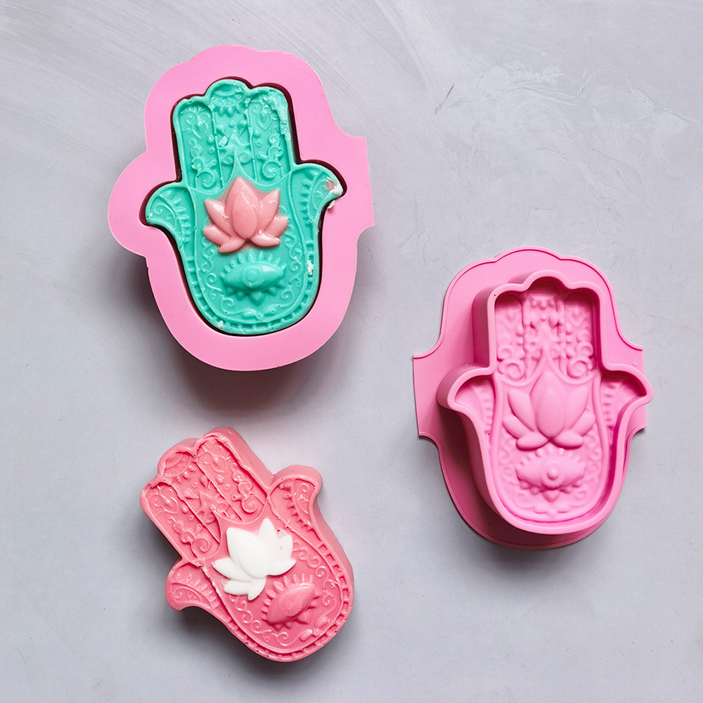 2/4pcs Silicone Soap Molds DIY – Candle Making Supplies For Beginners recenzja i cena