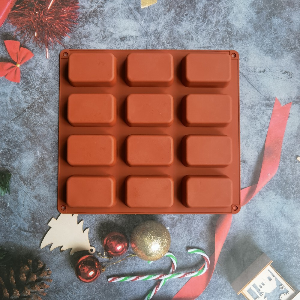 12 Cavity Square Silicone Soap – Candle Making Supplies For Beginners recenzja i cena