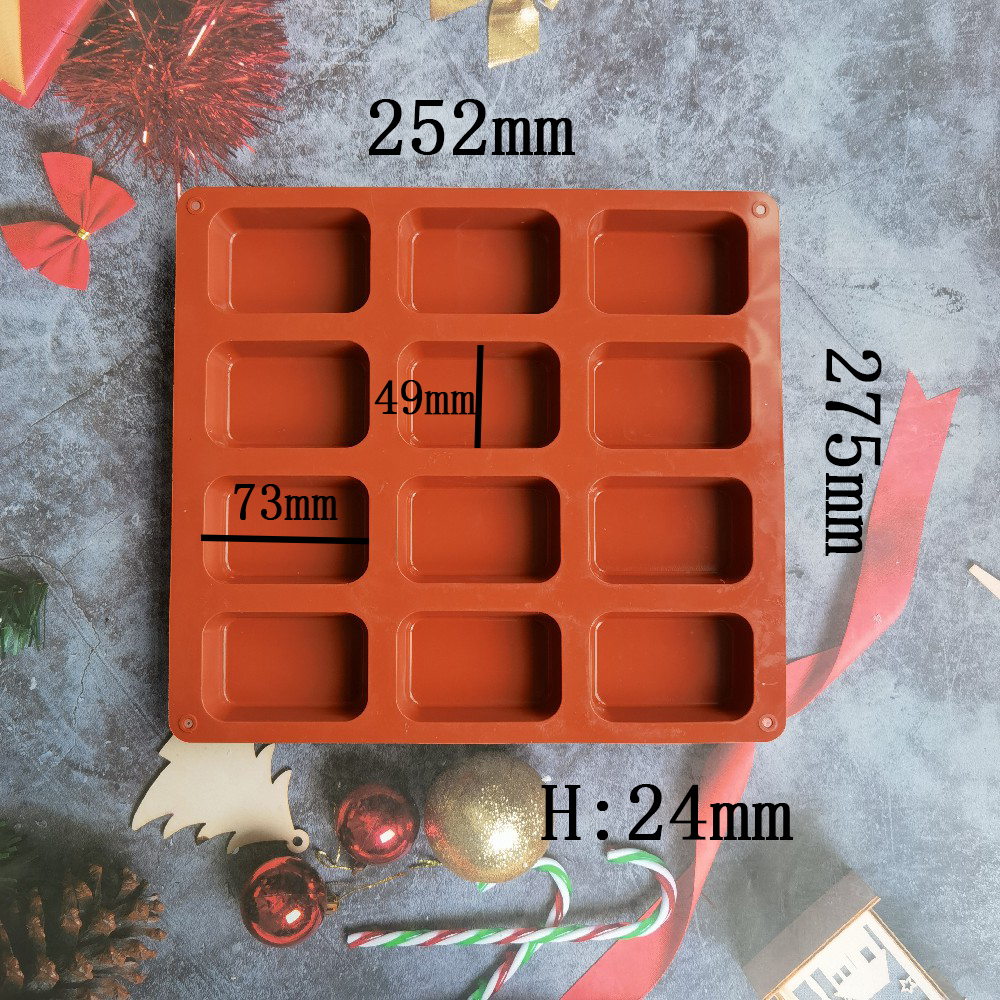 12 Cavity Square Silicone Soap – Candle Making Supplies For Beginners recenzja i cena