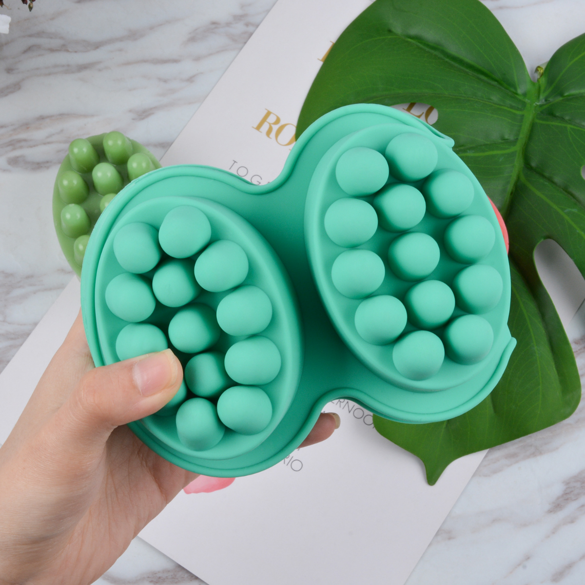 4 Hole Oval Massage Soap Silic – Candle Making Supplies For Beginners recenzja i cena