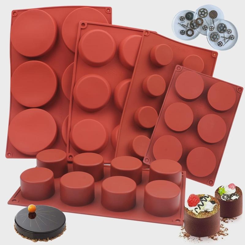 Round Silicone Soap Mold DIY H – Candle Making Supplies For Beginners recenzja i cena