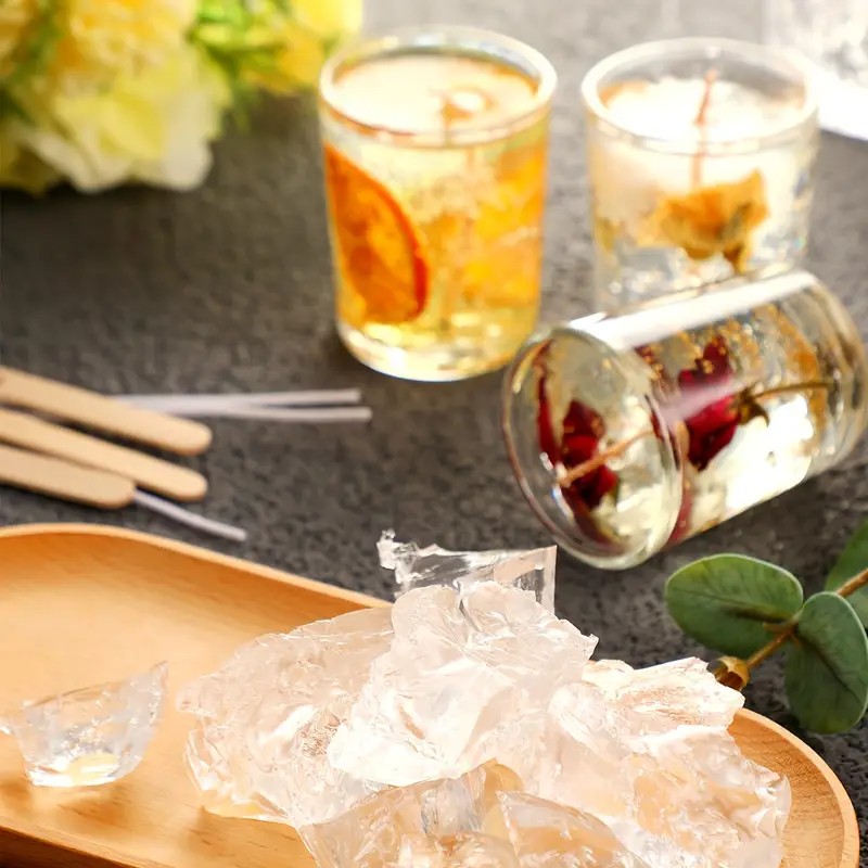 Transparent Crystal Wax, Jelly – Candle Making Supplies For Beginners recenzja i cena